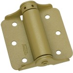 Backed Enamel Adjustable Spring Hinge, Visual Pack 125 