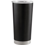 Logo Brands Stainless Steel Tumbler, Black - 20 oz