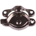 Crescent Sash Lock  Nickel