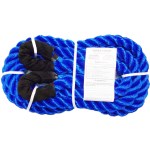 Polypropylene Loop x Loop Tow Rope,  25,000 Lb ~ 1 1/4" x 20 Ft.