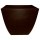 Newland Series Outdoor Square Planter,  Coffee ~ 16"