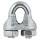 National Wire Rope Clamp, Zinc Plated - 3/16"