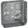Square Box, 4 inch 1.5 inch Deep