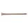Midwest Fastener Star Drive Wood Screw, Gold - #12 x 5", 1 lb