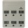 Woods 6-Outlet Surge Protector Wall Adapter ~ 750 Joules