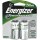 C NiMH Rechargeable Batteries - 2-Pack