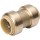 Push Fit Brass Coupling - 1" x 1"