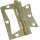 Brass N-M Hinges, Visual Pack 535 3 x 3 inches