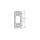Kwikset Round Corner Deadbolt Strike, Venetian Bronze - 1" x 2-1/4"