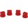 Valley 80 Deg Flat Fan Spray Tip, Red - 4.0, 4pk