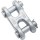 National Double Clevis Link, Zinc Plated - 1/2" Chain