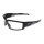Sly 88 Safety Glasses, Black - Clear Lens