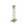 Brass Friction Lid Support,  Brass Finish ~ 5 1/8"