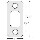Kwikset Round Corner Deadbolt Strike, Venetian Bronze - 1" x 2-1/4"