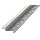 Aluminum Tile Reducer, Satin Clear - 3/8" x 96"