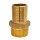 Merrill Mfg Brass Insert Male Adapter - 1-1/4"