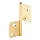 Bi-Fold Door Hinge, Brass Plated ~ 3" Length