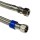 Flex Supply Line, Stainless Steel - 3/8" x 3/8" x 12"