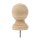 Waddell Large Ball Pine Post Top  3-1/4" x 4-1/4"