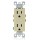 Decora Grounded Duplex Receptacle - Ivory
