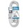 3-Outlet Extension Cord, White - 6 Ft