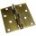Removable Pin Door Hinge,   Antique Brass  ~  4 x 4 inches