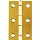 Solid Brass/Pb Hinge, Visual Pack 1801 2 - 1/2 x 1 - 9/16  inches 