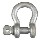 Galvanized Anchor Shackles, 3250 bc 5 / 16 Inches