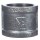 Malleable Iron Coupling, Galvanized - 2" FPT