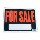 For Sale Sign, Plastic 9 x 12 inch