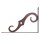 Ornamental Shelf Bracket, Antique Bronze - 10" x 7"