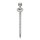 Metal-to-Wood Building Screw  Galvanized   #9 x 3"  250pk