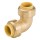 90 Deg Brass Elbow - 1/2" x 1/2"