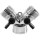 Camco RV Fresh Water Y-Valve with Shutoffs