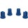 110 Deg Air Induction Spray Tips, Blue - 3.0, 4pk