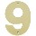 House Number 9, 5 inch 