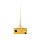 Spring Steel Snow Pusher, 24 x 12 inches Blade
