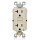 Leviton SmartlockPro Self-Test GFCI - 20A, Light Almond