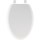 Toilet Seat, Elongated, Molded Wood ~ White