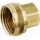Lead-Free Swivel Connector/Adaptor  for Garden Hose ~ 3/4" FH x 3/4" FIP