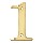 House Number 1, 4 inch