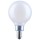 Satco LED Globe Bulb - 4.5W, 2700K Frosted, E12