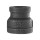 Malleable Reducing Coupling, Black - 2" x 1-1/2"