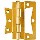 Brass N-M Hinges, Visual Pack 535 3-1 / 2 inches 