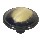 Round Cabinet Knob, Antique Brass 1 1/4 inch
