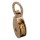 Campbell Swivel Eye Pulley, Nickel Plated - 1"