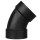 Charlotte Pipe ABS DWV 45-Degree Elbow, Hub x Hub - 4"
