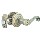 Lido Entry Lever Lock ~ Antique Brass