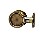 Round Pocket Door Lock/Passage - Oil Rubbed Bronze Finish