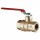 LDR Lead-Free Brass Ball Valve, Full Port FIP - 3/4"